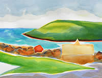 Iconic Island Idyll - Monhegan by Bruce McMillan